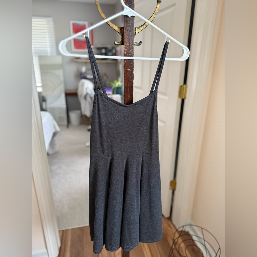 Forever 21 Gray Skater Dress